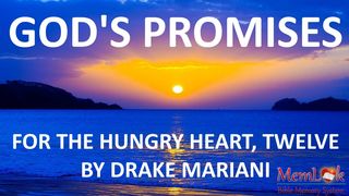 God's Promises For The Hungry Heart, Twelve 2 Peter 1:3-9 The Message