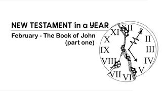 New Testament in a Year: February John 8:24 King James Version