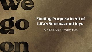 Finding Purpose in All of Life's Sorrows and Joys Ecclesiastes 1:2-3 King James Version