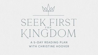 Seek First the Kingdom: God’s Invitation to Life and Joy in the Book of Matthew Matthew 8:2 New International Version