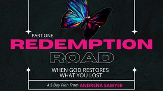 Redemption Road: When God Restores What You Lost (Part 1) Genesis 45:5 English Standard Version 2016