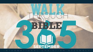 Walk Through The Bible 365 - October Psalms 89:19-37 The Message
