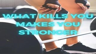 What Kills You Makes You Stronger 1 Corinthians 10:14-22 The Message