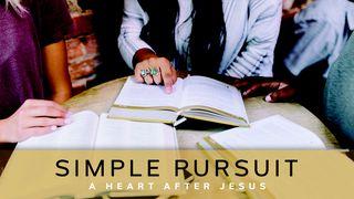Simple Pursuit Romans 11:33 New Living Translation