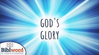 God's Glory Hebrews 2:9 New American Standard Bible - NASB 1995