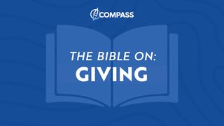 Financial Discipleship - The Bible on Giving 2 Corinthians 8:12-13 New Century Version