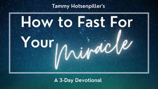 How to Fast for Your Miracle 1 Samuel 1:13-15 English Standard Version 2016