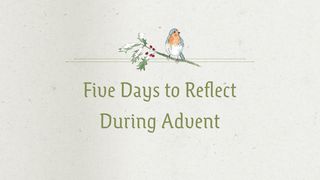 Heaven and Nature Sing: 5 Days to Reflect During Advent Psalms 19:13-14 New Living Translation