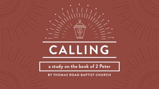 Calling: A Study in 2 Peter 2 Petus 1:20-21 Vajtswv Txojlus 2000