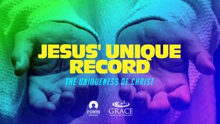 [Uniqueness of Christ] Jesus’ Unique Record Acts of the Apostles 2:25-28 New Living Translation