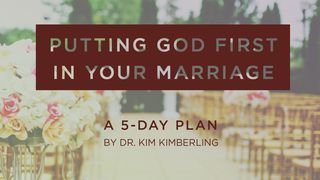 Putting God First In Your Marriage Proverbs 16:9 King James Version