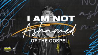 I Am Not Ashamed of the Gospel Romans 1:3-4 The Passion Translation