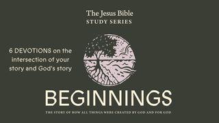 Beginnings: Created by God and for God Isaiah 37:15-20 The Message