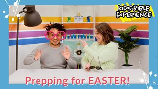 Kids Bible Experience | Prepping for Easter! Matthew 21:9 New International Version