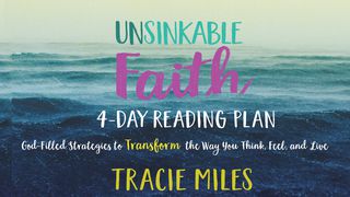 Unsinkable Faith Proverbs 23:6-8 The Message