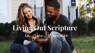 Living Out Scripture in Your Marriage Proverbs 28:13 New International Version