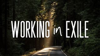Working in Exile I Peter 2:21 New King James Version