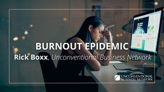 Burnout Epidemic 1 Timothy 2:1-3 American Standard Version