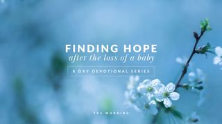 Finding Hope After Pregnancy or Infant Loss Job 13:15-16 New American Standard Bible - NASB 1995