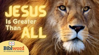 Jesus Is Greater Than All Hebrews 1:1-3 New Century Version