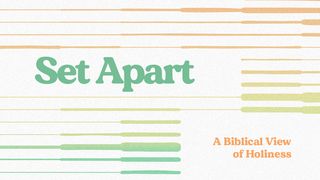 Set Apart | Prayer, Fasting, and Consecration (Family Devotional) 1 Peter 4:1-6 New Living Translation