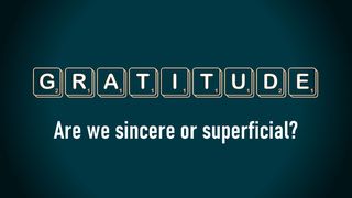 Gratitude 2 Timothy 3:2-4 American Standard Version