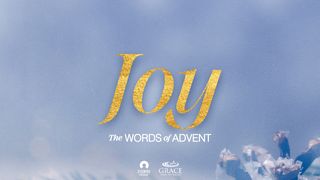[The Words of Advent] JOY Luke 2:10 The Passion Translation