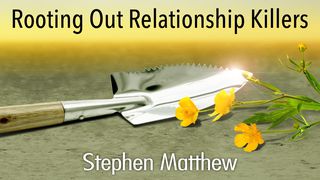 Rooting Out Relationship Killers Hebrews 12:14 American Standard Version