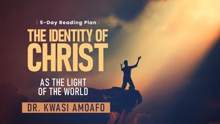 The Identity of Christ as the Light of the World John 9:25 The Message