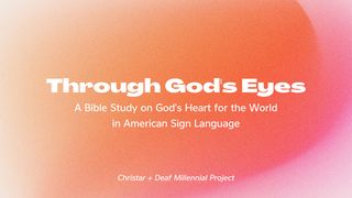Through God's Eyes Romans 1:1 English Standard Version 2016