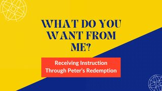 What Do You Want From Me? John 21:3 New International Version