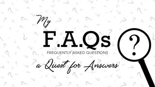 My FAQs 1 Peter 4:14 New International Version