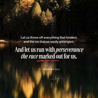 Hebrews 12:1-5 - Therefore, since we have so great a cloud of witnesses surrounding us, let us also lay aside every encumbrance and the sin which so easily entangles us, and let us run with endurance the race that is set before us, fixing our eyes on Jesus, the author and perfecter of faith, who for the joy set before Him endured the cross, despising the shame, and has sat down at the right hand of the throne of God.
For consider Him who has endured such hostility by sinners against Himself, so that you will not grow weary and lose heart.

You have not yet resisted to the point of shedding blood in your striving against sin; and you have forgotten the exhortation which is addressed to you as sons,
“MY SON, DO NOT REGARD LIGHTLY THE DISCIPLINE OF THE LORD,
NOR FAINT WHEN YOU ARE REPROVED BY HIM