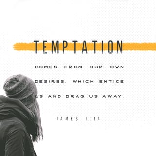 James 1:13-17 - And remember, when you are being tempted, do not say, “God is tempting me.” God is never tempted to do wrong, and he never tempts anyone else. Temptation comes from our own desires, which entice us and drag us away. These desires give birth to sinful actions. And when sin is allowed to grow, it gives birth to death.
So don’t be misled, my dear brothers and sisters. Whatever is good and perfect is a gift coming down to us from God our Father, who created all the lights in the heavens. He never changes or casts a shifting shadow.