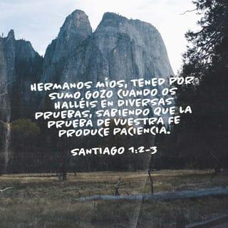 Santiago 1:2-3 RVR1960