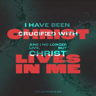 Galatians 2:20-21 - I have been crucified with Christ; it is no longer I who live, but Christ lives in me; and the life which I now live in the flesh I live by faith in the Son of God, who loved me and gave Himself for me. I do not set aside the grace of God; for if righteousness comes through the law, then Christ died in vain.”