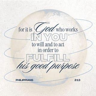 Philippians 2:13-15 - for it is God who works in you both to will and to do for His good pleasure.
Do all things without complaining and disputing, that you may become blameless and harmless, children of God without fault in the midst of a crooked and perverse generation, among whom you shine as lights in the world