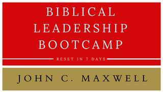 Biblical Leadership Bootcamp Habakkuk 2:20 New Living Translation