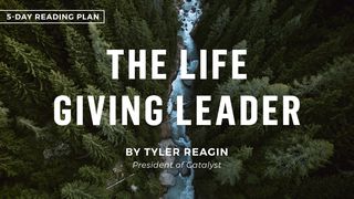 The Life-Giving Leader Ezekiel 37:3 New Living Translation