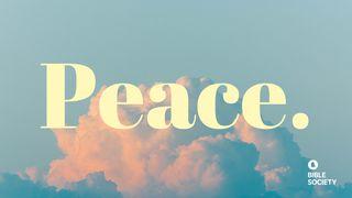 Peace 1 Corinthians 14:33 New International Version