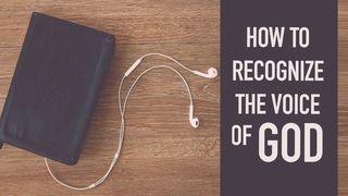 How To Recognize The Voice Of God John 16:16-33 American Standard Version