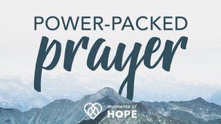 Power-Packed Prayer  Luke 11:1 New International Version