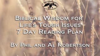 Bible Wisdom For Life's Common Struggles Genesis 6:8, 9, 11, 12 New International Version