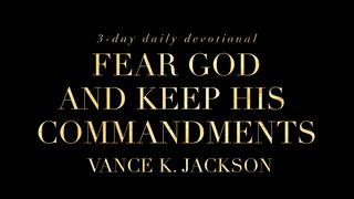  Fear God And Keep His Commandments PREDIKER 12:13 Afrikaans 1983