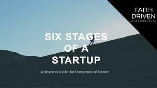 Scripture for Six Stages of a Start Up 2 Corinthians 11:23-27 New International Version