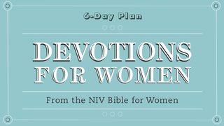 Devotions & Reflections for Women Matthew 4:22 New International Version