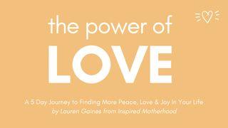 The Power Of Love  Psalms 27:4-5 New International Version