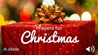 Prayers For Christmas Luke 2:1-7 New International Reader’s Version