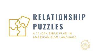 Relationship Puzzles Genesis 13:5-15 New International Version