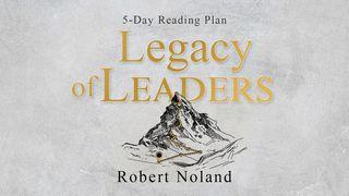 Legacy of Leaders Genesis 6:19-20 New International Version
